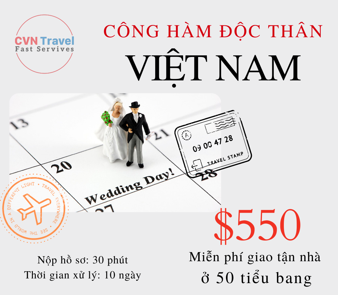 Dịch Vụ Xin Công Hàm Độc Thân tại Mỹ